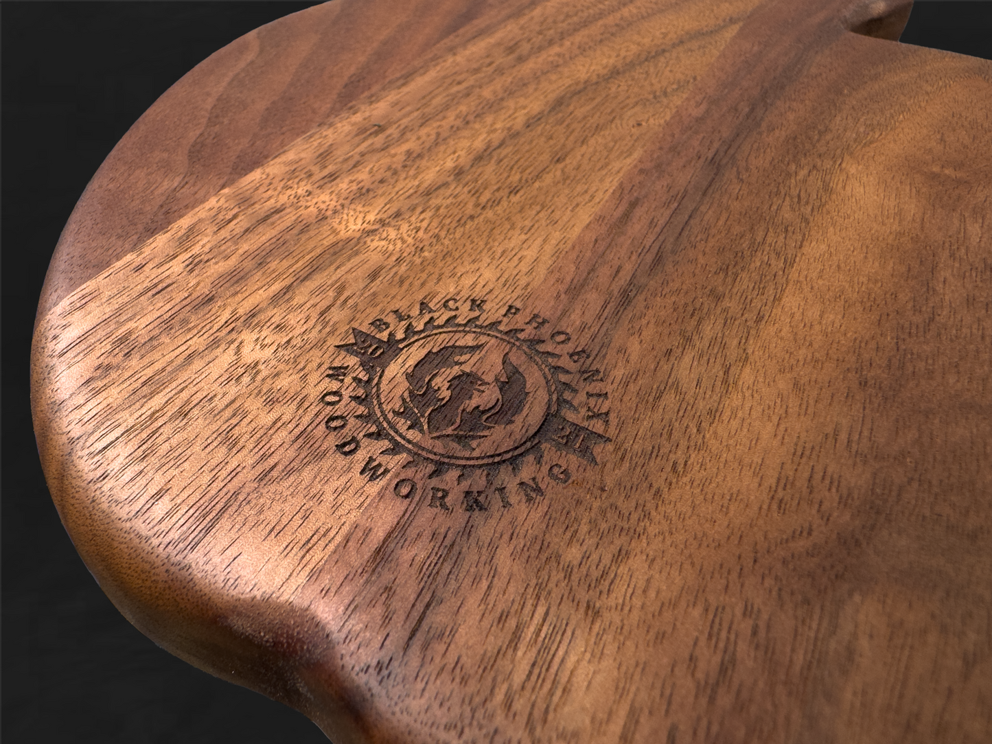 Walnut Apple Plate