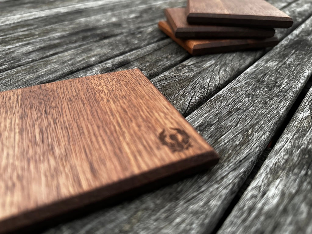 Walnut Coasters