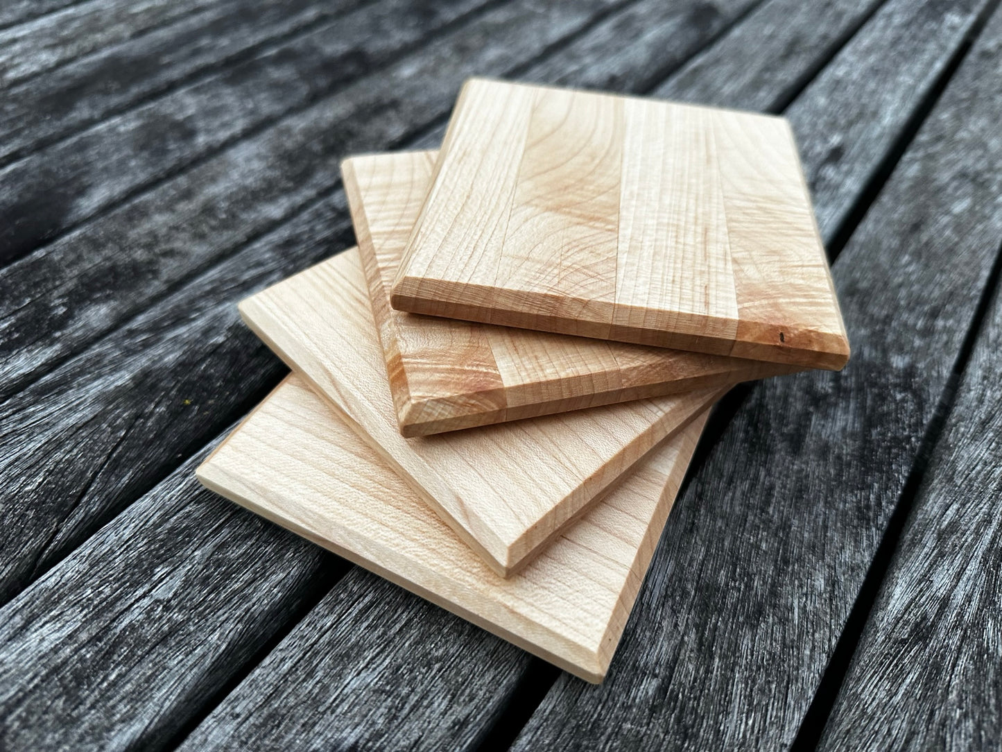 Maple Coasters